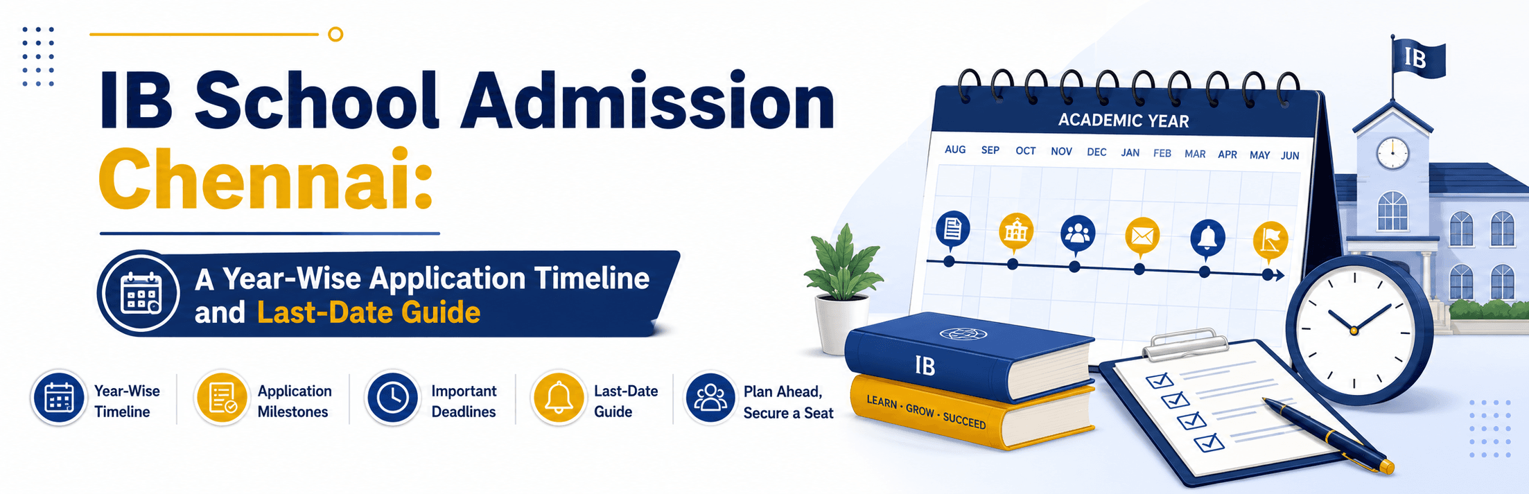 IB School Admission Chennai timeline